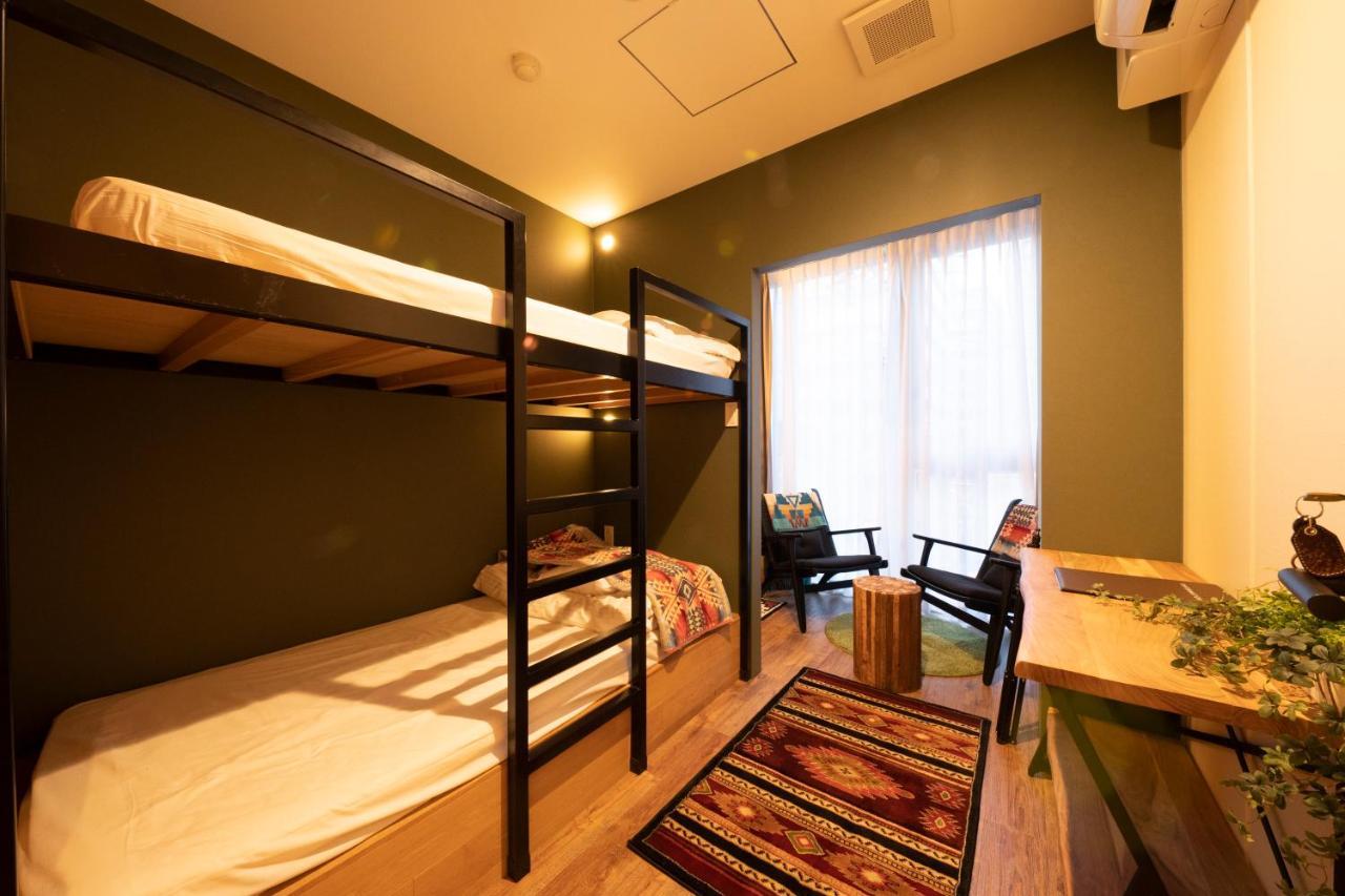 Twin Room with Bunk Beds and Shared Shower